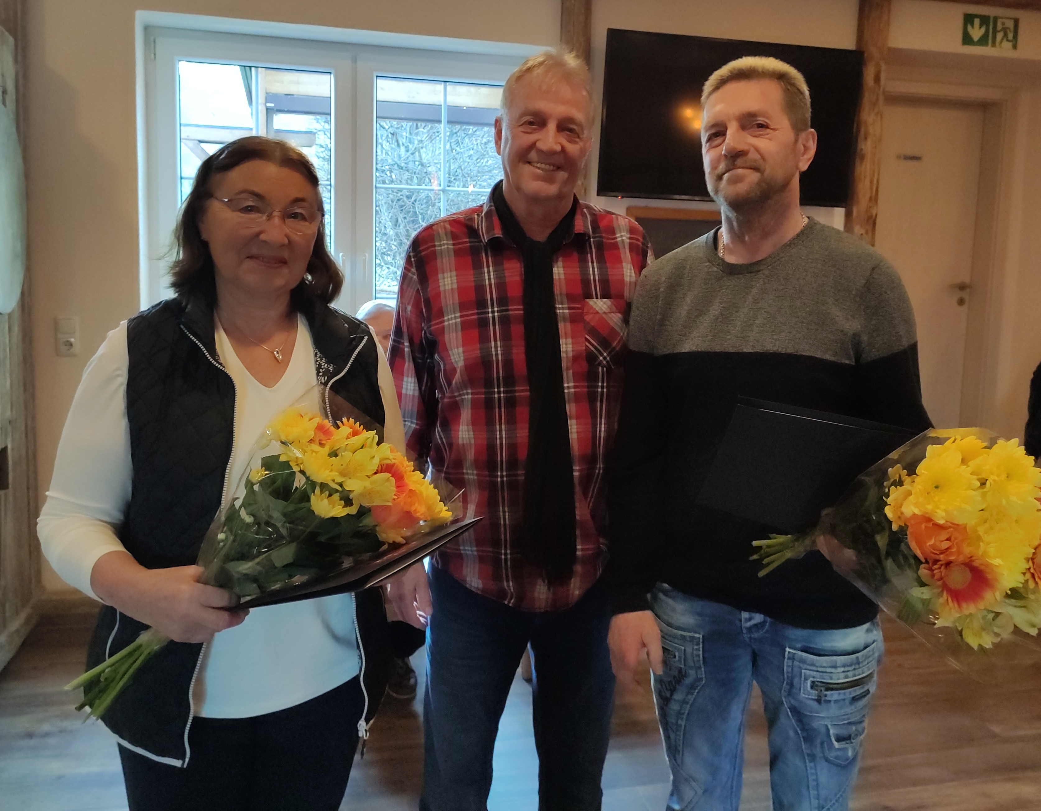 Beate Marschall und Peter Büttner zu Ehrenmitgliedern ernannt