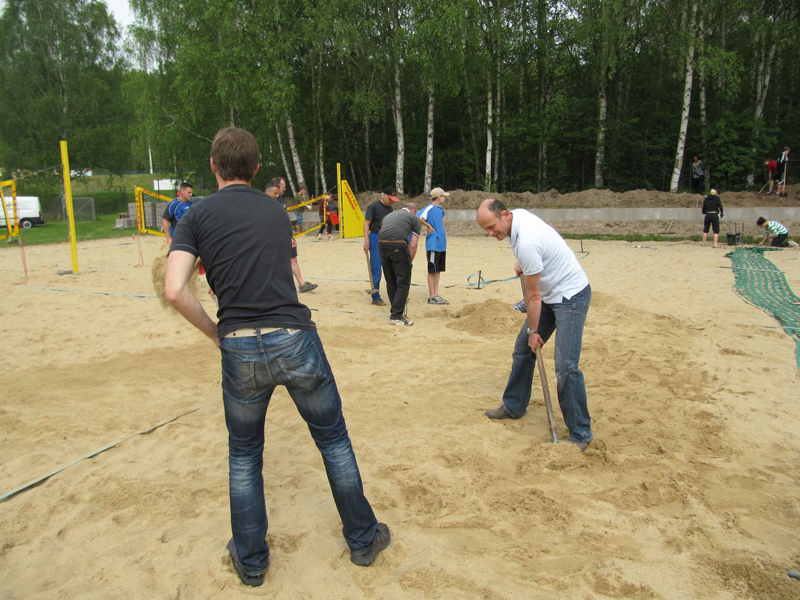 Fortuna eröffnet Beachsaison in RosenArena