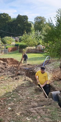 Groẞbaustelle an der Beachvolleyball-Anlage kurz vor der Fertigstellung - 20180922_095736_170ca46ea6ffa4ff0799c4147b1cc134