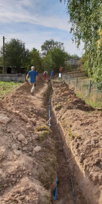 Groẞbaustelle an der Beachvolleyball-Anlage kurz vor der Fertigstellung - 20180922_095954_5d8061242407ebb634cddff47fd0a884