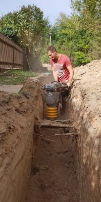 Groẞbaustelle an der Beachvolleyball-Anlage kurz vor der Fertigstellung - 20180922_112152_bcbd95a4dbaa9c2994f6decdab3fd598