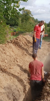 Groẞbaustelle an der Beachvolleyball-Anlage kurz vor der Fertigstellung - 20180922_132955_f7ae1d0a1816de266dd7ea7049cdf94d