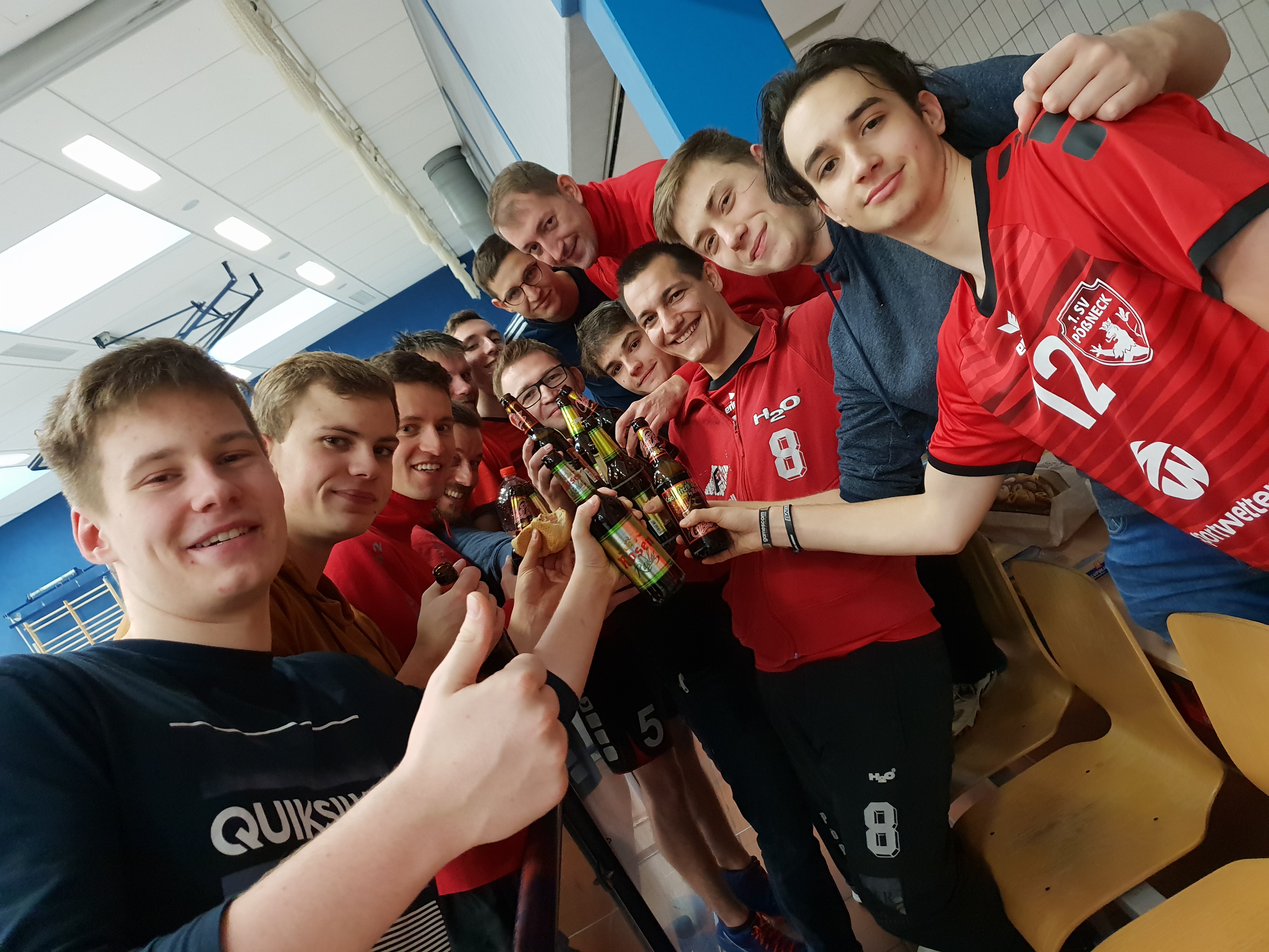 Bezirksliga Ost - Pöẞnecker Volleyballer demontieren Tabellenführer Tröbnitz mit einem klaren 3:0 Sieg