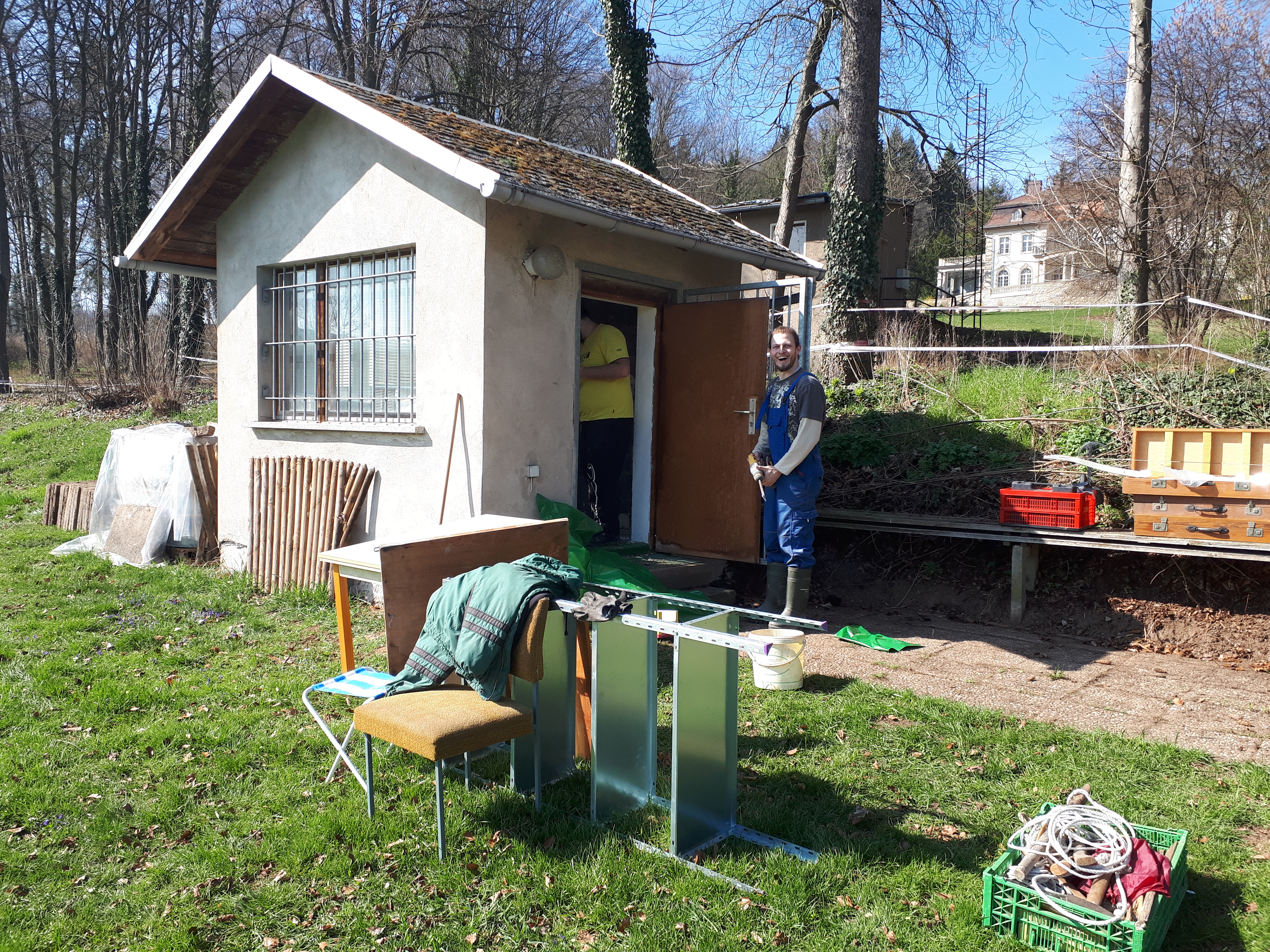 Arbeitseinsätze Bogensportanlage