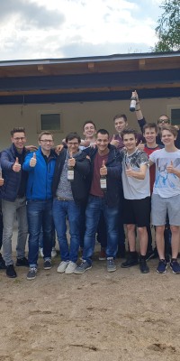 Feierliche Einweihung des neuen Sanitäranbaues auf der Pöẞnecker Beacharena - 20190517_173755_afb25871047f7c0e0b2653fdca43c522