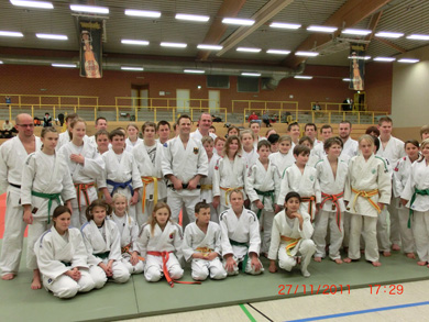 Judotraining mit Ole Bischof
