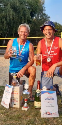 2x Bronze für die Pößnecker Gastgeber bei der stark besetzten Thüringer Seniorenmeisterschaft im Beachvolleyball in der Rosen-Arena - IMG-20190827-WA0027_027d6a68696600a5e44804db72aba97d