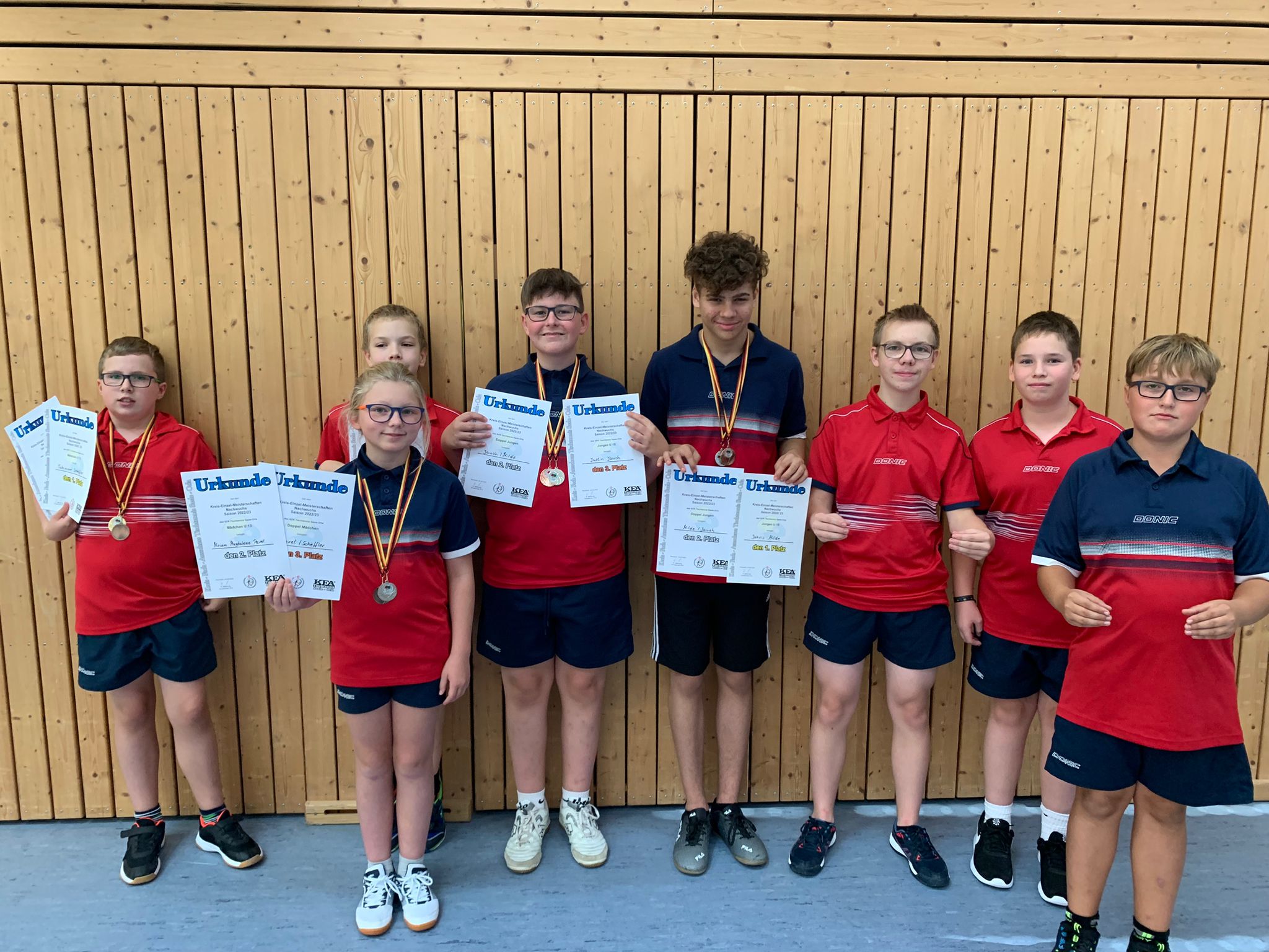 Fabienne, Jonas und Jahvis gewinnen Kreismeisterschaften