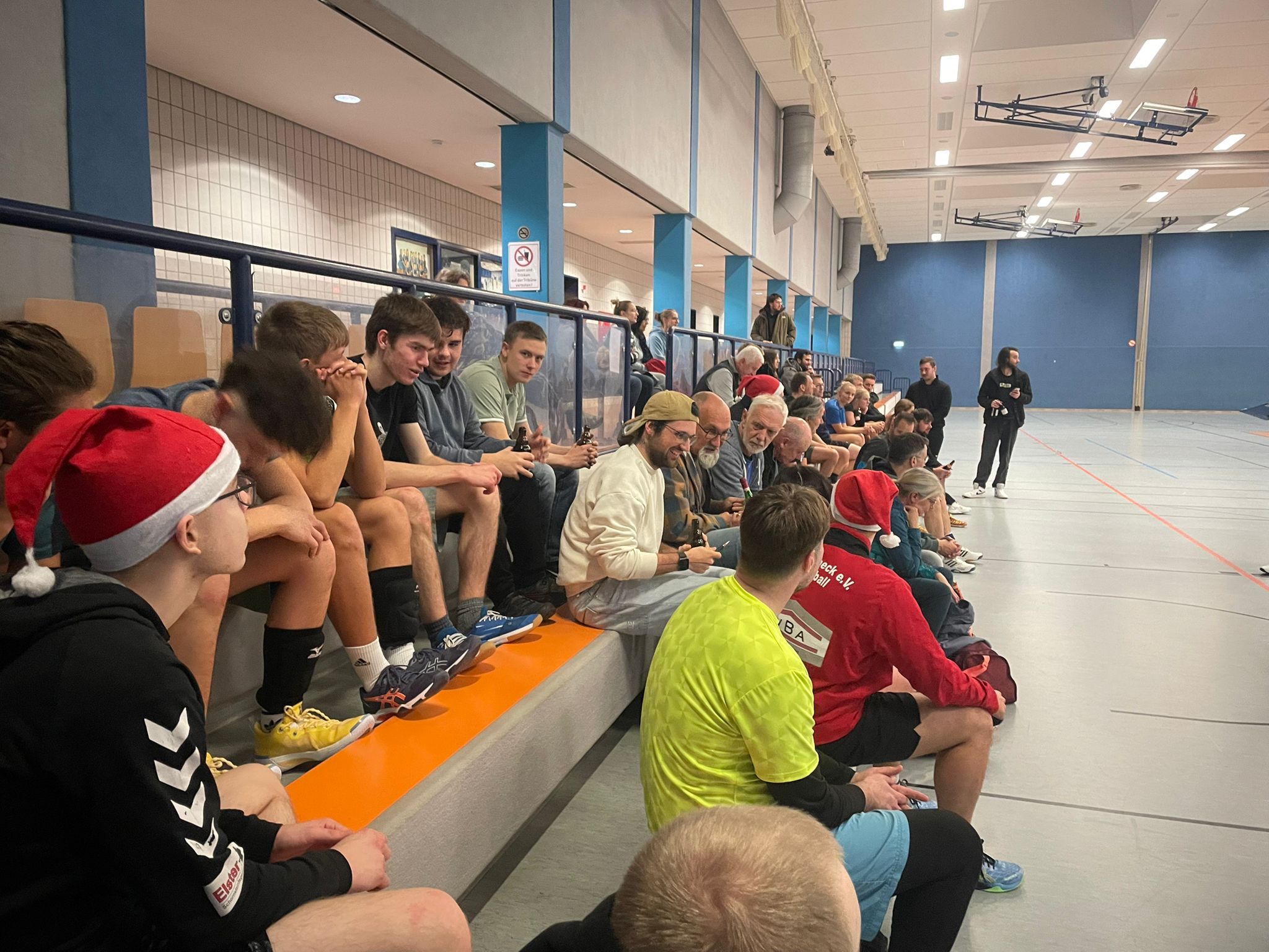 Weihnachtstraining der Abteilung Volleyball