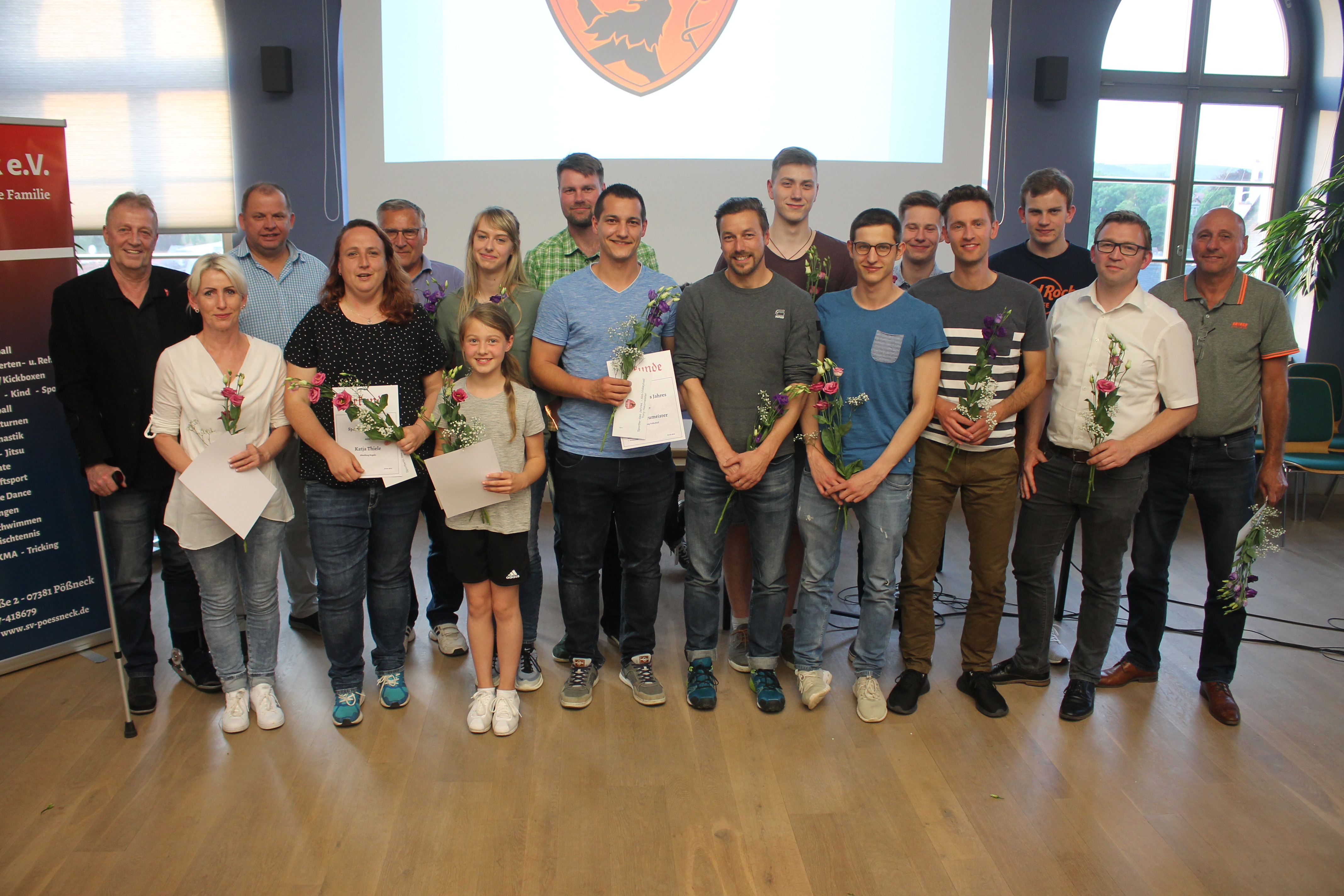 Ereignisreicher Mai für den 1. SV Pöẞneck