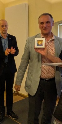 1. SV Pöẞneck verabschiedet Präsidenten Helmut R. W. Herrmann mit allen Ehren - Jurgen_Kuhn_Thomas_Zirkel_Frank_Rossner_Helmut_R.W._Herrmann_7335903e13c7787081074e2b0b4c8c78