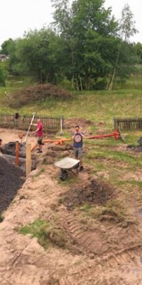 Bau von Sanitäranlagen auf der Beach-Anlage - K640_1_25_9f7dcc606602f5a9d30c47daf7961bc5