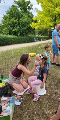 Fröhlicher Abschluss vor der Sommerpause - Kinderschminken_a3699049a209b5e0f8d03ce43f2bc565