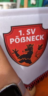 Fröhliches Kommen und Gehen am Stand des 1. SV Pöẞneck - Lowe_c78b1234e66af3225b2d7376679f9ca4