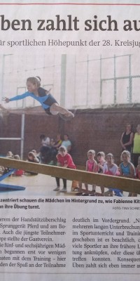 28. Kreisjugendspiele des Saale-Orla-Kreises im Gerätturnen 2022 - Presseartikel_OTZ_vom_14.05.22_resize_94b44e4b02a8d5188d4df5eb3460cf72