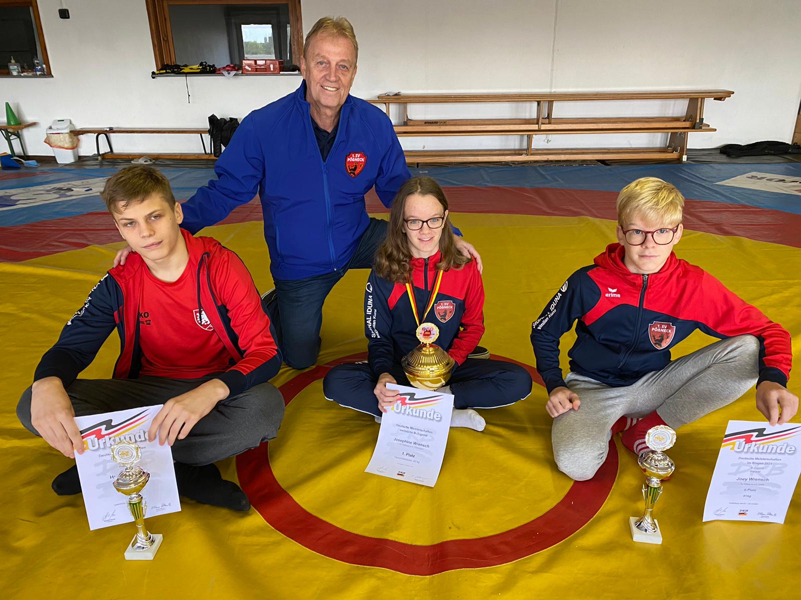 Erfolgreiche Nachwuchsringer begrüßt