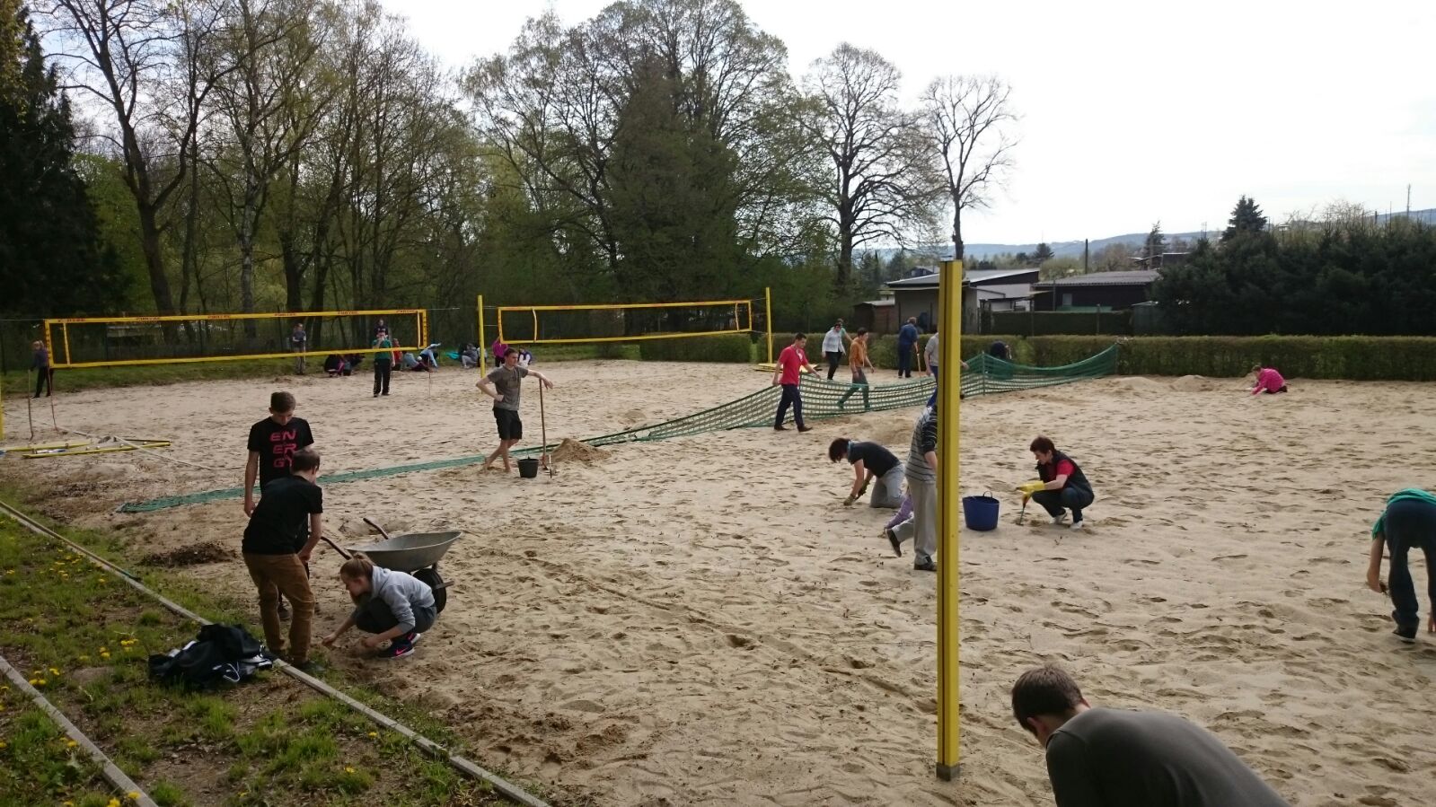Frühjahrsputz in der RosenArena