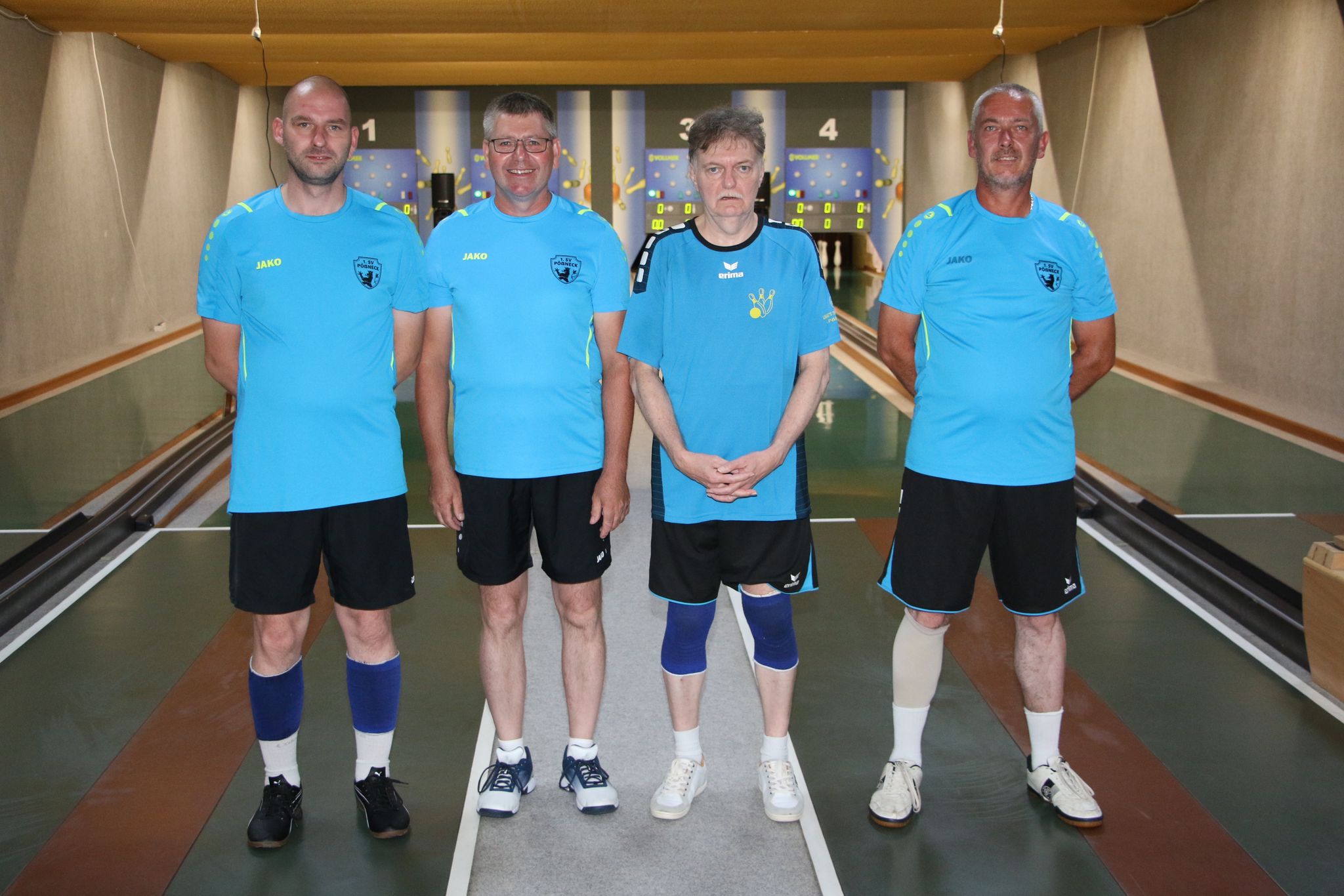 Pößnecker Kegler beim Paarkampfturnier in Bad Lobenstein