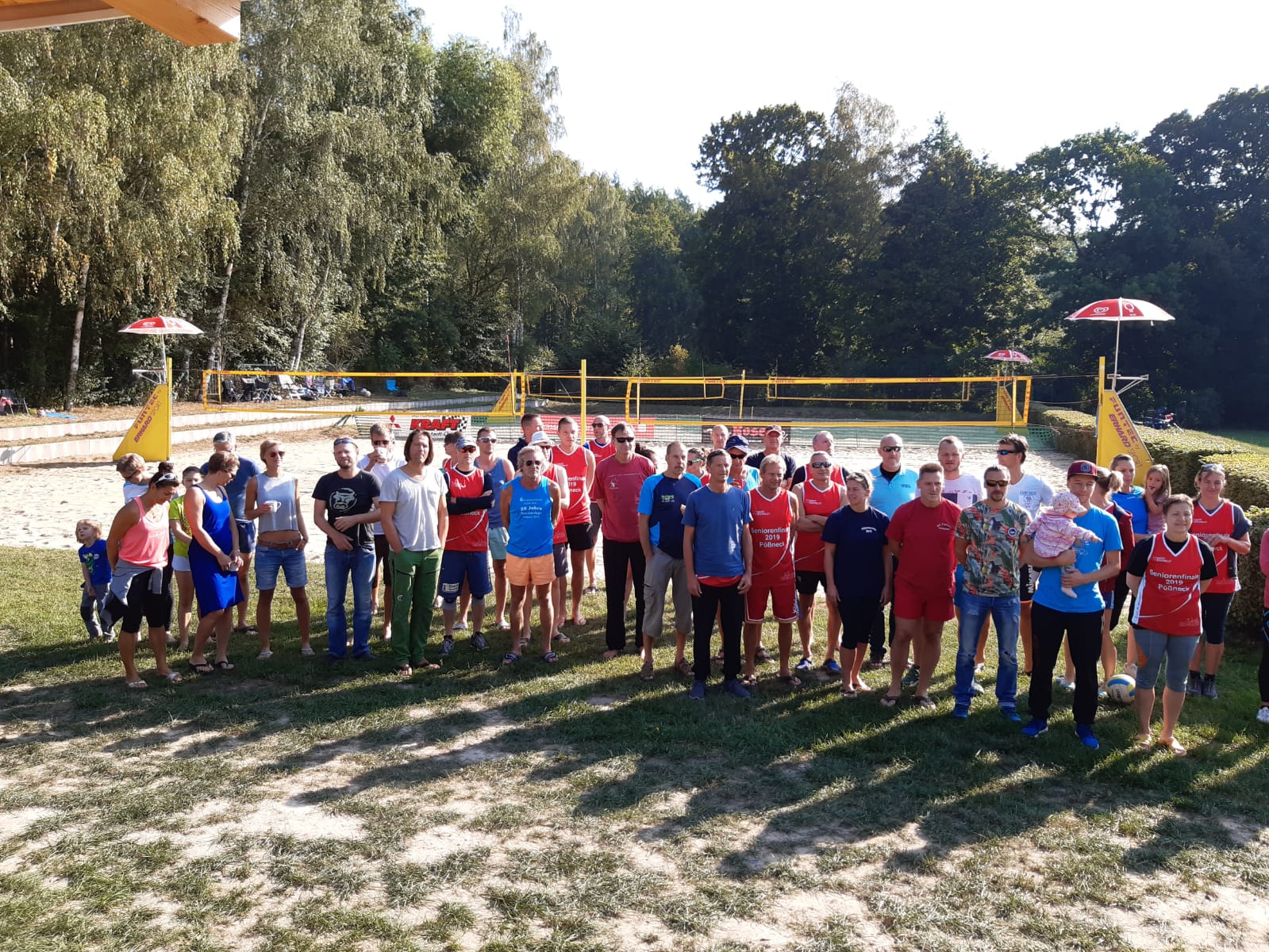 2x Bronze für die Pößnecker Gastgeber bei der stark besetzten Thüringer Seniorenmeisterschaft im Beachvolleyball in der Rosen-Arena